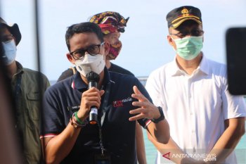 Menparekraf memastikan eksistensi pariwisata tiga gili di masa pandemi