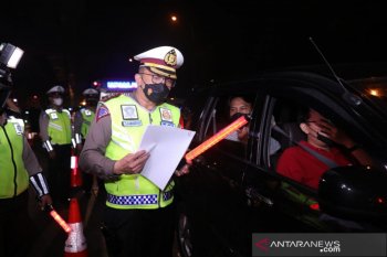 Larang mudik mulai diberlakukan