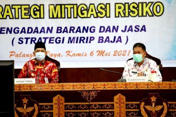 Pemprov Kalteng optimalkan mitigasi risiko pengadaan barang dan jasa