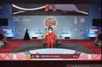 Ni Tengah Widiasih raih emas World Para Powerlifting World Cup 2021