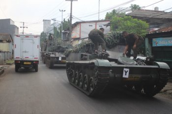Kodam Jaya klarifikasi video viral menyebut tank halau pemudik