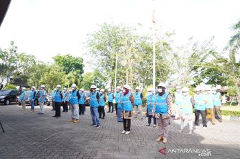PLN Sumbar siap jaga keandalan pada Idul Fitri 1442 H, gelar apel siaga