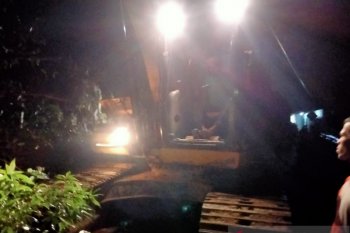 Longsor timbun jalan lintas barat Riau-Sumbar, lalu lintas lumpuh total