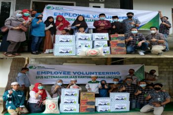 Employee Volunteering, BPJS Ketenagakerjaan Ungaran salurkan bantuan ke 2 panti asuhan