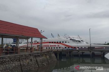 Larangan mudik, Kapal cepat Tanjung Pandan - Pangkal Balam berhenti beroperasi