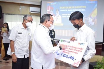 Pelaku UMKM di Muba terima pencairan BLT