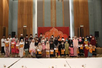 Aruna Senggigi Resorts &amp; Convention gelar buka bersama anak yatim dan bagi-bagi takjil