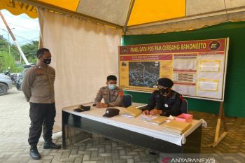 Kapolda Sulawesi Tenggara bersama Danrem Haluoleo memantau malam takbiran