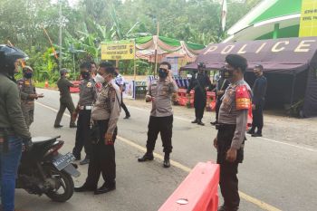 Tiga hari posko penyekatan  beroperasi, belum ada pemudik yang diputar balik di  perbatasan Pasaman