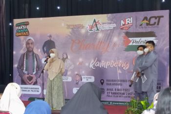 ACT Kalsel gelar kampoeng senja untuk Charity for Palistine di ABP