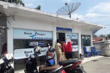 Transaksi di ATM Bank Nagari Simpang Empat Rp3 miliar lebih jelang lebaran