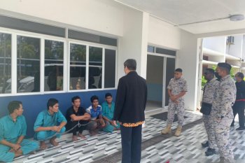 Lima nelayan WNI telah berhasil dibebaskan dari Malaysia