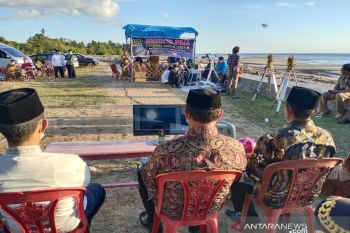 Rukyatul hilal 1 Syawal 1442 Hijriah di Sultra belum terlihat