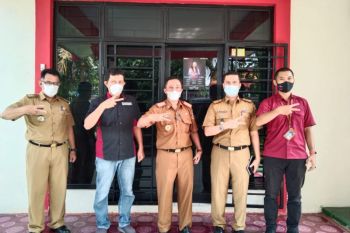 Kadiskomifotik Pemprov Lampung anjangsana ke Kantor ANTARA