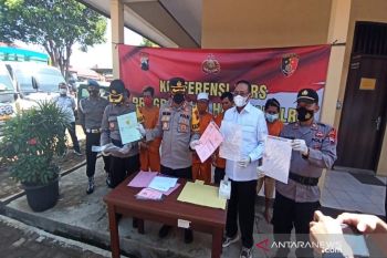 Polres Batang ungkap tiga kasus dugaan mafia tanah  dengan total Rp3 miliar