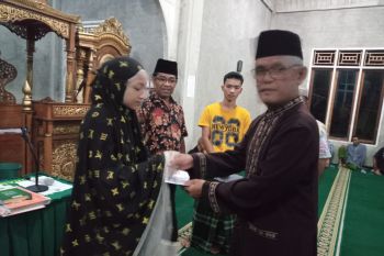 Lazismu Agam luncurkan penyaluran zakat fitrah bagi mustahik