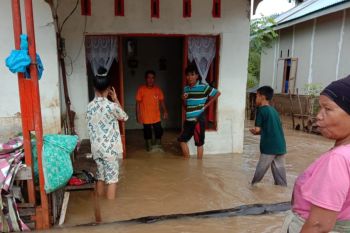 Tiga rumah di Pesisir Selatan hanyut akibat banjir