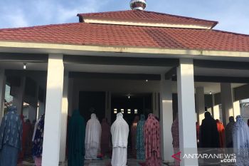 Napi di Lapuan dan Rutan Palu shalat Id dengan Prokes