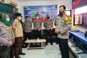 Polda Lampung periksa 29.801 kendaraan selama mudik lebaran