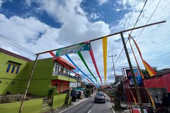 Meriahnya Kampung lebaran di Tanah Nyariang Batu Taba, Agam