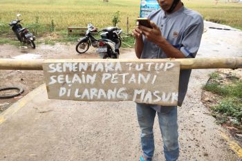 Wisata Sawah Grebeq Ayem di Mataram Baru tutup selama libur Lebaran