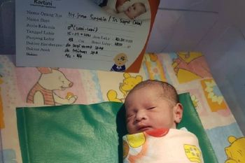 Alhamdulillah, anak kedua mendiang Sapri Pantun telah lahir