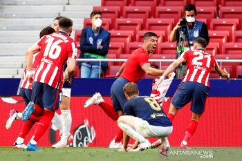 Dramatis, Atletico bungkam Osasuna 2-1