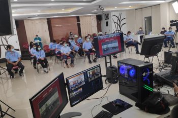 Jokowi berharap industri lebih produktif setelah vaksinasi gotong royong