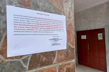 Pelayanan KTP-e Kota Sorong dihentikan akibat komputer loket dicuri