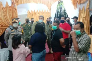 Satgas COVID-19 Payakumbuh telah bubarkan dua kegiatan keramaian di libur lebaran