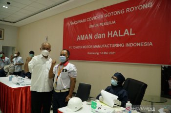 Toyota Indonesia mulai vaksinasi karyawan- keluarga