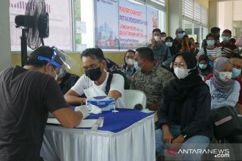 Dalam sehari 1.148 orang berangkat dari Pelabuhan Telaga Punggur