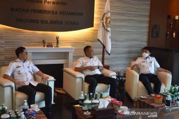 Wali Kota-Wawali Manado kunjungi BPK Sulawesi Utara