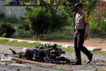 Pascapembakaran Polsek Candipuro Lampung Selatan