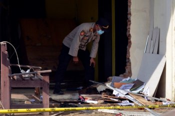 Pascapembakaran Polsek Candipuro Lampung Selatan