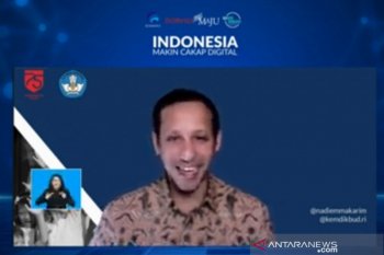 Nadiem sebut kecakapan digital tidak hanya soal kemampuan menggunakan gawai
