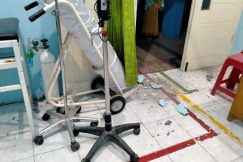 Sejumlah bangunan di Kabupaten Blitar rusak akibat gempa magnitudo 6,2