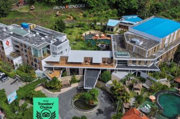 Aruna Senggigi Kembali Menerima Penghargaan Travellers' Choice 2021 dari Tripadvisor