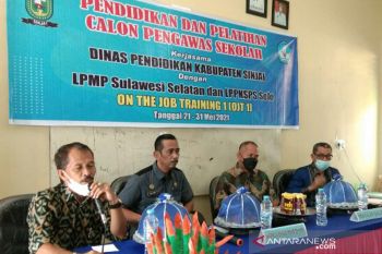 Pemkab Sinjai-LPMP Sulsel gelar diklat calon pengawas sekolah