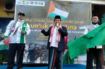Angkatan Muda Muhammadiyah Semarang gelar aksi dukung Palestina