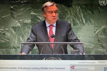 Sekjen PBB Antonio Guterres desak gencatan senjata segera di Gaza