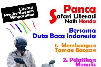 Duta Baca Indonesia gelar "Panca Safari Literasi"
