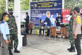 Kodim 1016/Plk turut kawal vaksinasi lansia