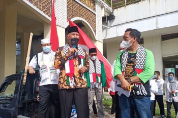 Puluhan ormas di Sumbar gelar aksi Solidaritas Palestina