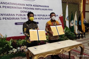 Pemprov Kepri dan TVRI lakukan MoU pendirian TVRI Stasiun Kepulauan Riau