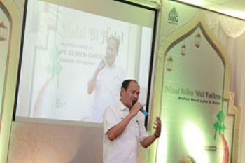 Silaturahmi Idul Fitri 1442 H, Dirut PT SG apresiasi kinerja karyawan