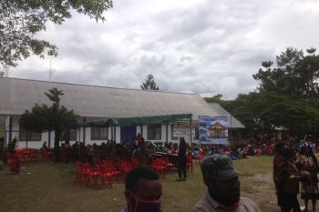 Bupati Jayawijaya ajak umat GKI saling menopang bangun rumah ibadah