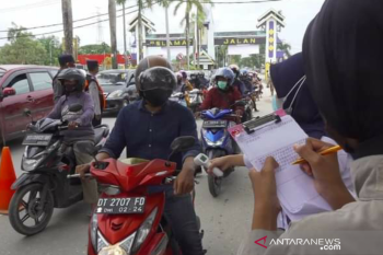 Tim Yustisi sebut pelanggar prokes di perbatasan Kota Kendari menurun