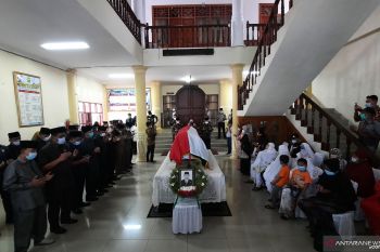 Wakil Ketua DPRD Pariaman wafat, Ketua DPRD lepas jenazah ke peristirahatan terakhir