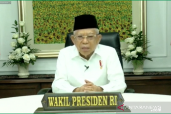 Wapres Ma'ruf Amin sebut pandemi COVID-19 jangan sampai membuat bangsa lemah
